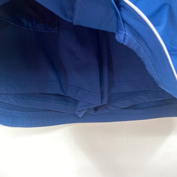 Lady Hagen Watercolor Colorblock Skort Womens Sz 8 Navy Blue Yelllow Tennis Golf - Picture 4 of 16